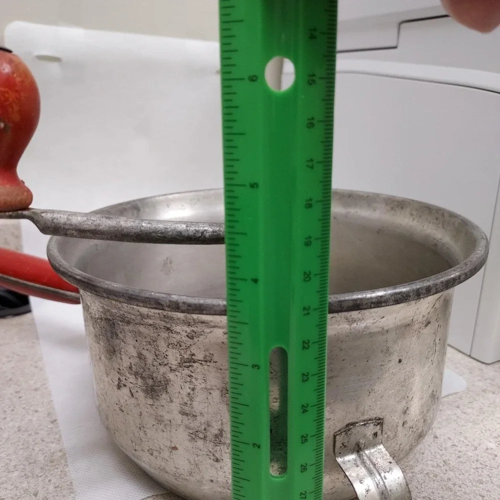 Vintage Foley Food Mill Masher With Red‎ Wood Handles